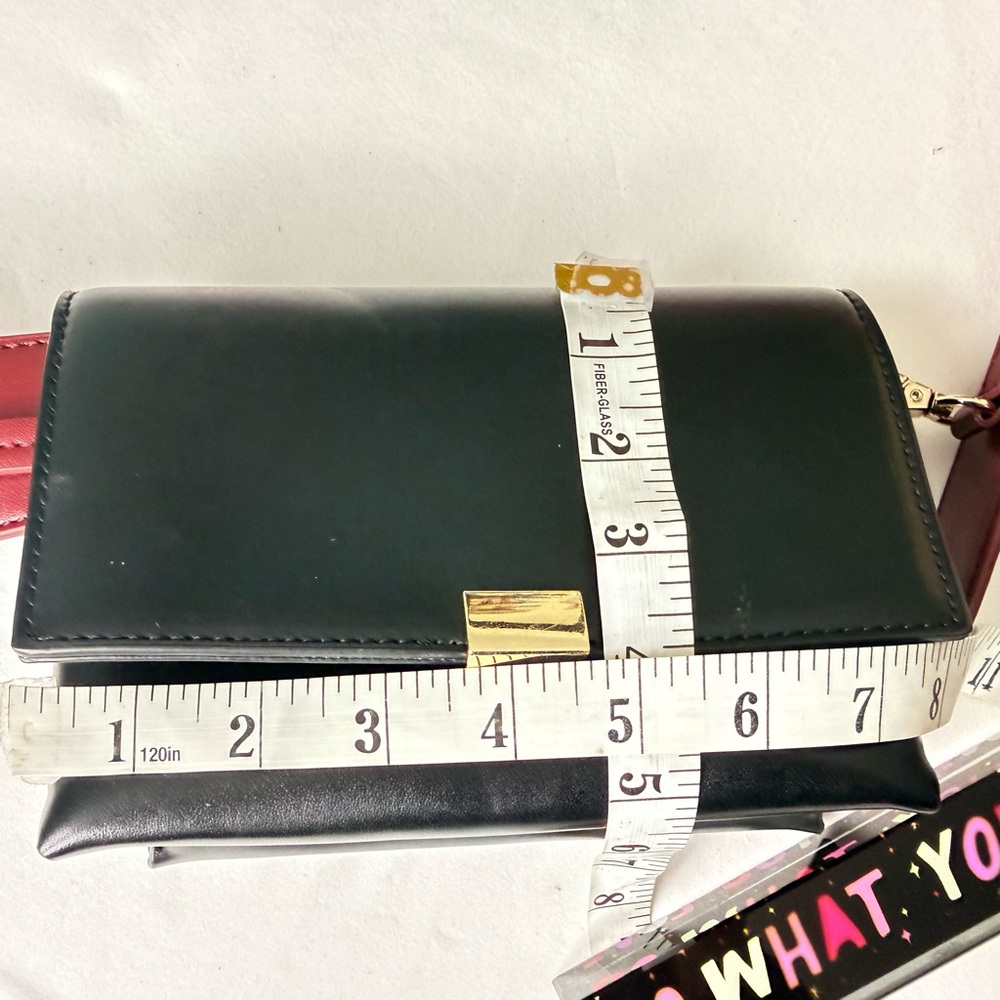 Zara Black Crossbody with Wine Red Strap - Picture 7 of 8